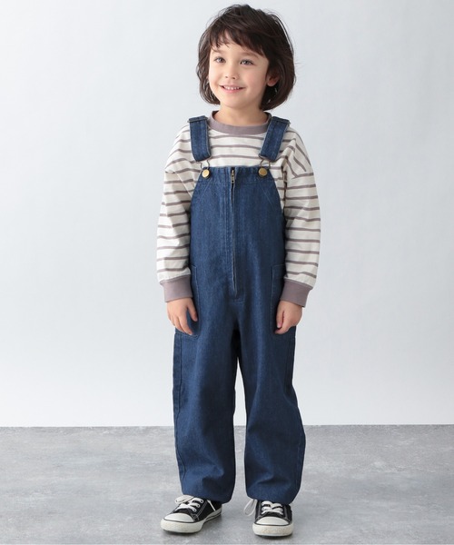 GLOBAL WORK(グローバルワーク)の「【キッズ】ヘビロッTEEボーダー/925297(Tシャツ/カットソー・キッズ・ホワイト/アイボリー/ブラック/ライトピンク・120cm/140cm/100cm/130cm/110cm/160cm/150cm)」の17枚目の写真