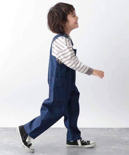 GLOBAL WORK(グローバルワーク)の「【キッズ】ヘビロッTEEボーダー/925297(Tシャツ/カットソー・キッズ・ホワイト/アイボリー/ブラック/ライトピンク・120cm/140cm/100cm/130cm/110cm/160cm/150cm)」の19枚目の写真