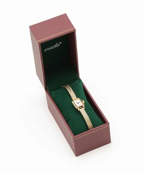 VIDA＋（ヴィーダプラス）の「VIDA+/Casket gold（アナログ腕時計