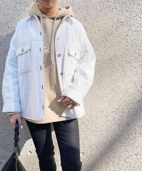 Ameri（アメリ）の「CANELE OVER JACKET（デニムジャケット）」 - WEAR