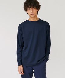 BESPOKE TOKYO | 【BESPOKE TOKYO】COTTON SILK CREW NECK LONG SLEEVE TEE(Tシャツ/カットソー)