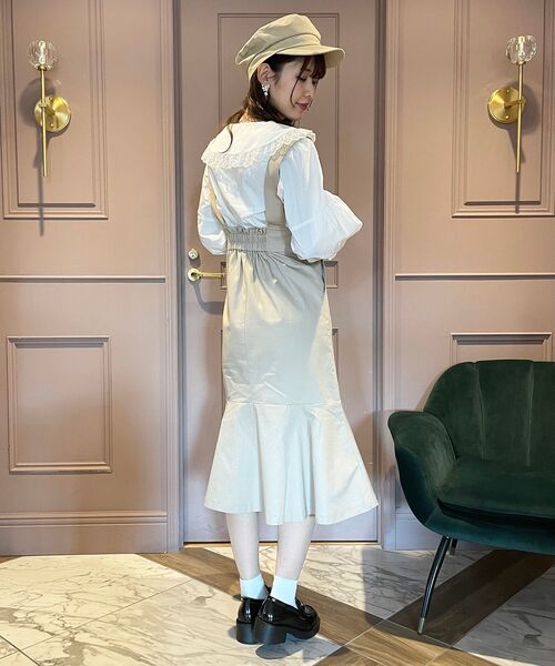 MAJESTIC LEGON(マジェスティックレゴン)の「サス付レディマーメイドスカート(スカート・レディース・ベージュ/アイボリー/モカ・SMALL/MEDIUM)」の12枚目の写真