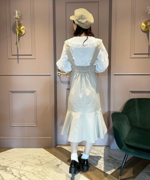 MAJESTIC LEGON(マジェスティックレゴン)の「サス付レディマーメイドスカート(スカート・レディース・ベージュ/アイボリー/モカ・SMALL/MEDIUM)」の13枚目の写真