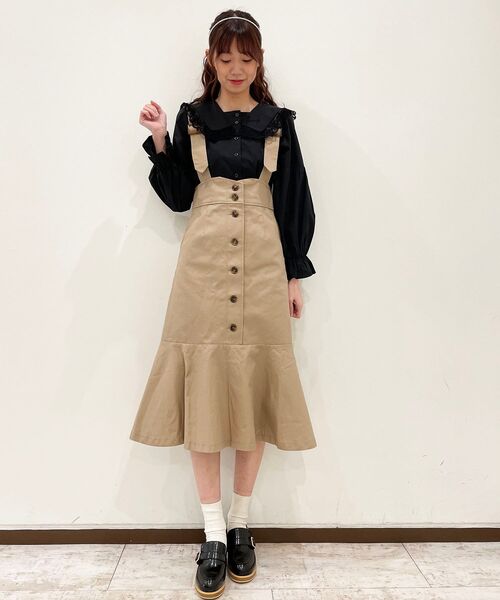 MAJESTIC LEGON(マジェスティックレゴン)の「サス付レディマーメイドスカート(スカート・レディース・ベージュ/アイボリー/モカ・SMALL/MEDIUM)」の14枚目の写真