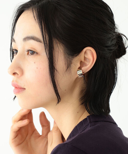 BEAMS BOY（ビームスボーイ）の「BEAMS BOY / レターピンキーリング & イヤーカフ（リング・レディース・その他/その他1/その他2/その他3/その他4/その他5/その他6・ONE SIZE）」の5枚目の写真