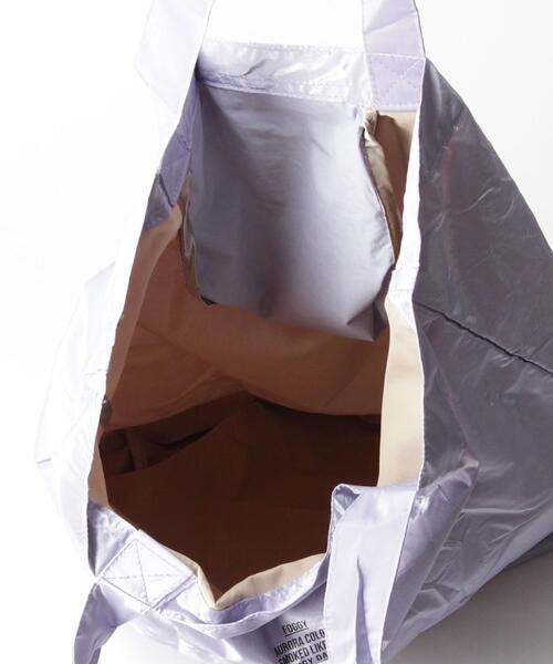 THE STATION STORE(ザ ステーション ストア)の「<Joli Joli>シャイニー エコバッグ(エコバッグ/サブバッグ・レディース・シルバー/クリーム/ライラック・FREE)」の12枚目の写真