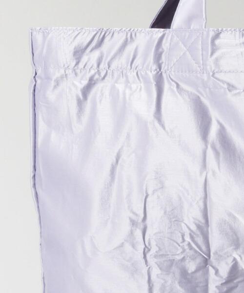 THE STATION STORE(ザ ステーション ストア)の「<Joli Joli>シャイニー エコバッグ(エコバッグ/サブバッグ・レディース・シルバー/クリーム/ライラック・FREE)」の10枚目の写真