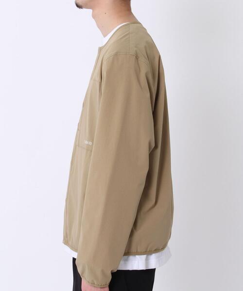 coen（コーエン）の「SIERRATEXノーカラーブルゾン#（その他アウター・メンズ・ブラック/ベージュ/ネイビー/ライム・SMALL/X-LARGE/LARGE/MEDIUM）」の13枚目の写真