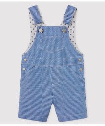 PETIT BATEAU | ストライプショートサロペット(サロペット/オーバーオール)