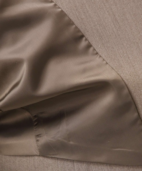 ROCKET x LUNCH（ロケットアンドランチ）の「ROCKET×LUNCH／テーラーショートジャケット 2932523（テーラードジャケット・レディース・チャコール/ライトブラウン/ブラック・SMALL）」の16枚目の写真