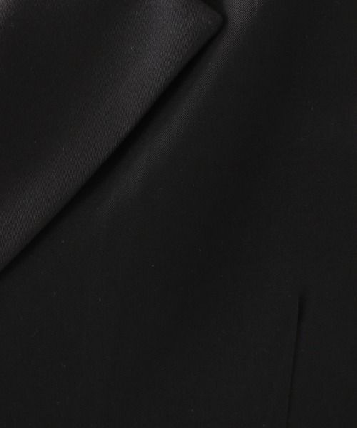 ROCKET x LUNCH（ロケットアンドランチ）の「ROCKET×LUNCH／テーラーショートジャケット 2932523（テーラードジャケット・レディース・チャコール/ライトブラウン/ブラック・SMALL）」の13枚目の写真