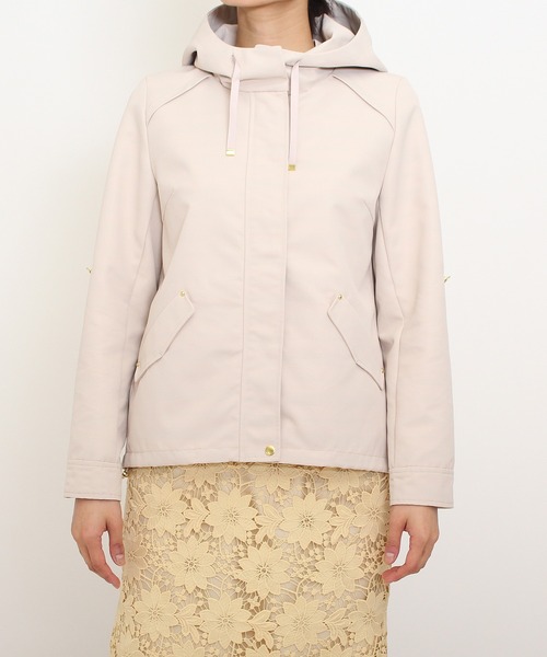TRUDEA(トルディア)の「グログランボンディング マウンテンパーカー(マウンテンパーカー・レディース・ネイビー/アイボリー・MEDIUM/X-LARGE/LARGE)」の14枚目の写真