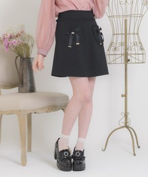 ハートポケット台形スカート