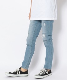 qwerty | qwerty (クワーティ) Damage denim / ダメージデニム(デニムパンツ)