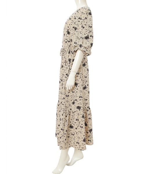 セール ワンピース ワンピース ドレス ウエストシャーリング2wayフラワーワンピース ワンピース Fifth フィフス のファッション