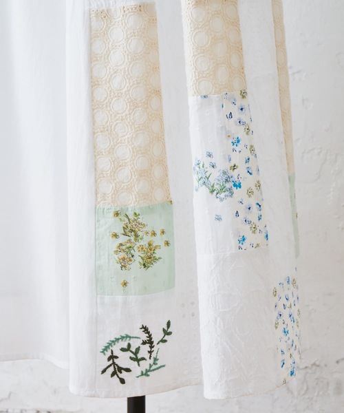 BEARDSLEY（ビアズリー）の「パッチワーク＆刺繍スカート