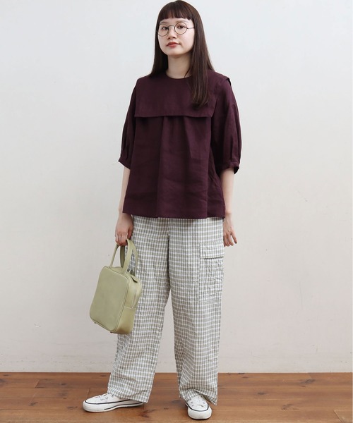 fig London（フィグロンドン）の「○△daily LINEN sailor BL