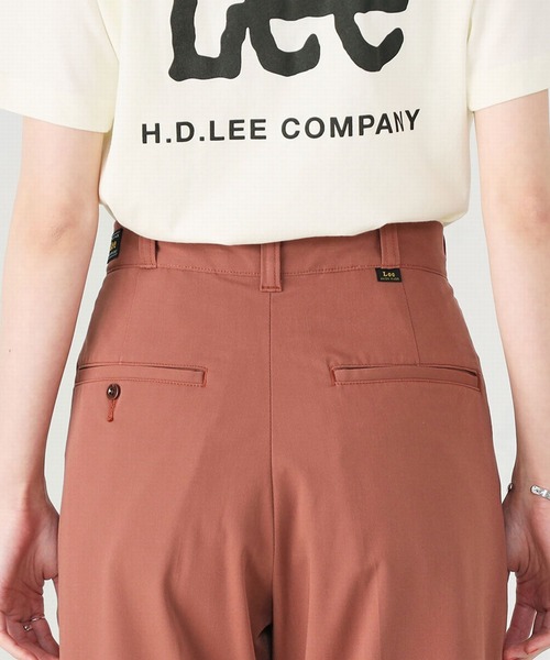 LEE　　さらっとタックトラウザー Lee（リー）の「【きれいめカジュアル】さらっとタック