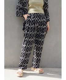 179/WG | ジグザグ柄セットアップパンツ(その他パンツ)