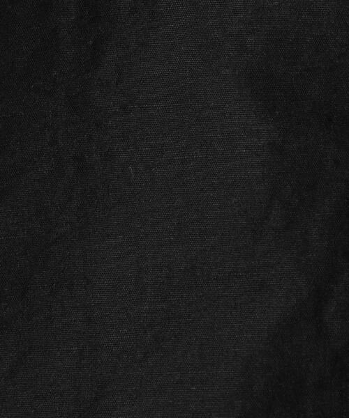 MAN-TLE(マントル)の「<MAN-TLE(マントル)> コットンリネン オープンカラー ショートスリーブ(シャツ/ブラウス・メンズ・ブラック・MEDIUM/X-SMALL/SMALL)」の7枚目の写真