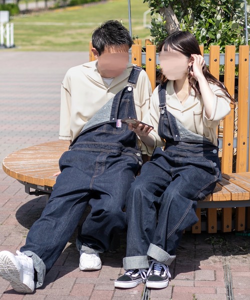 PairPair(ペアペア)の「配色ステッチ開襟シャツ(ユニセックス)(シャツ/ブラウス・メンズ・ブラック/アイボリー/ブルー系その他/カーキ・MEDIUM/LARGE)」の18枚目の写真