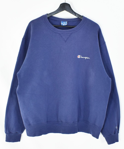 ヴィンテージ古着】Champion/チャンピオン ロゴ刺繍 クルーネック