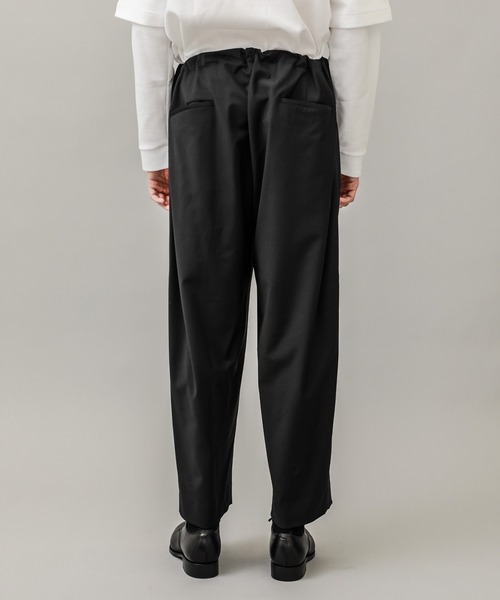 city（シティ）の「【CITY】GATHER WIDE PANTS（その他パンツ・メンズ・ブラック/グレイッシュベージュ・FREE）」の13枚目の写真