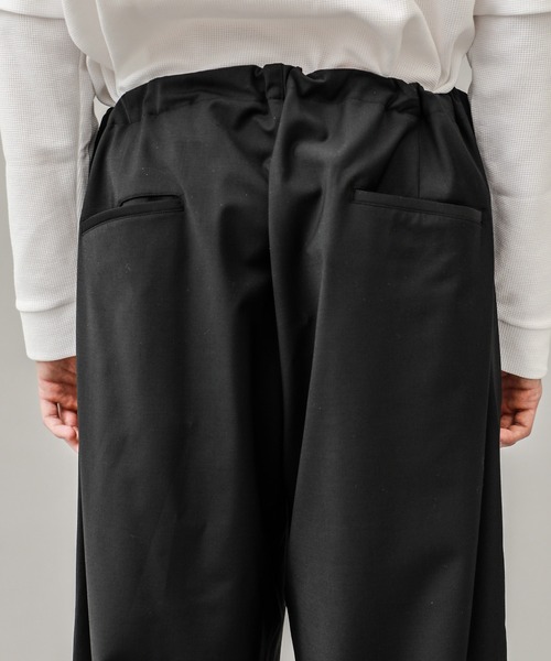 city（シティ）の「【CITY】GATHER WIDE PANTS（その他パンツ・メンズ・ブラック/グレイッシュベージュ・FREE）」の18枚目の写真