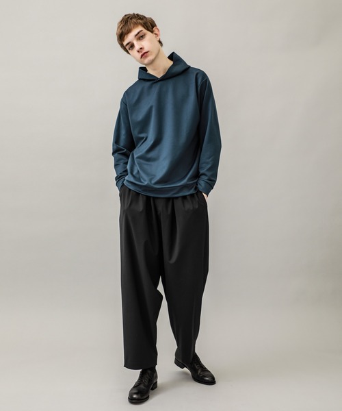 city（シティ）の「【CITY】GATHER WIDE PANTS（その他パンツ・メンズ・ブラック/グレイッシュベージュ・FREE）」の9枚目の写真