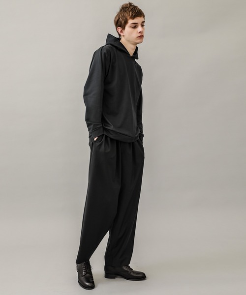 city（シティ）の「【CITY】GATHER WIDE PANTS（その他パンツ・メンズ・ブラック/グレイッシュベージュ・FREE）」の12枚目の写真