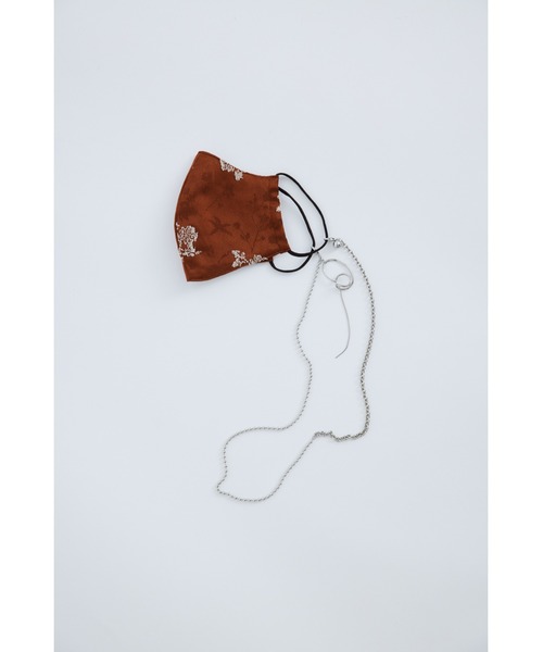 UNITED TOKYO（ユナイテッドトウキョウ）の「アシメトリーマスクチェーン（ネックレス・レディース・シルバー・FREE）」の3枚目の写真