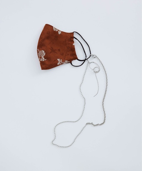 UNITED TOKYO（ユナイテッドトウキョウ）の「アシメトリーマスクチェーン（ネックレス・レディース・シルバー・FREE）」の6枚目の写真