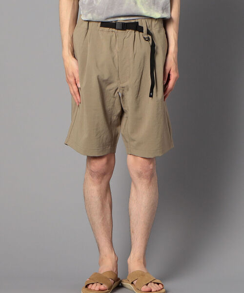 GLOSTER(グロスター)の「EVALET QUICK DRY CLIMBING SHORTS クライミングショーツ (※吸水速乾、ウォッシャブル、シワになりにくいイージーケア素材を使用!)(その他パンツ・メンズ・ベージュ/ネイビー・MEDIUM/LARGE/SMALL)」の3枚目の写真
