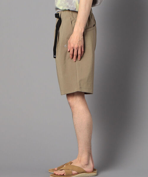 GLOSTER(グロスター)の「EVALET QUICK DRY CLIMBING SHORTS クライミングショーツ (※吸水速乾、ウォッシャブル、シワになりにくいイージーケア素材を使用!)(その他パンツ・メンズ・ベージュ/ネイビー・MEDIUM/LARGE/SMALL)」の4枚目の写真