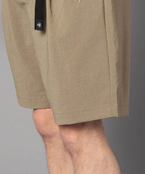 GLOSTER(グロスター)の「EVALET QUICK DRY CLIMBING SHORTS クライミングショーツ (※吸水速乾、ウォッシャブル、シワになりにくいイージーケア素材を使用!)(その他パンツ・メンズ・ベージュ/ネイビー・MEDIUM/LARGE/SMALL)」の9枚目の写真
