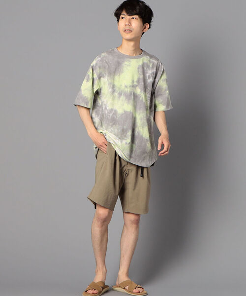 GLOSTER(グロスター)の「EVALET QUICK DRY CLIMBING SHORTS クライミングショーツ (※吸水速乾、ウォッシャブル、シワになりにくいイージーケア素材を使用!)(その他パンツ・メンズ・ベージュ/ネイビー・MEDIUM/LARGE/SMALL)」の13枚目の写真