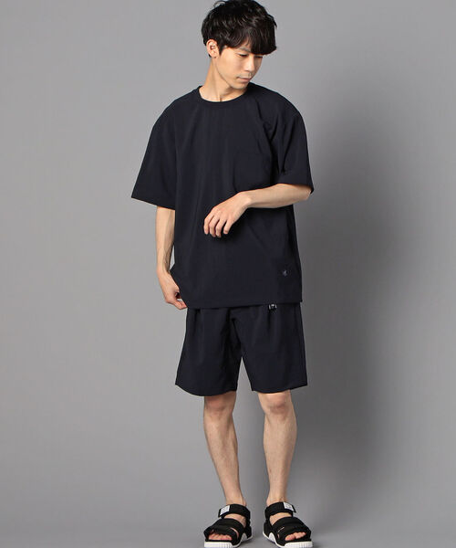 GLOSTER(グロスター)の「EVALET QUICK DRY CLIMBING SHORTS クライミングショーツ (※吸水速乾、ウォッシャブル、シワになりにくいイージーケア素材を使用!)(その他パンツ・メンズ・ベージュ/ネイビー・MEDIUM/LARGE/SMALL)」の16枚目の写真