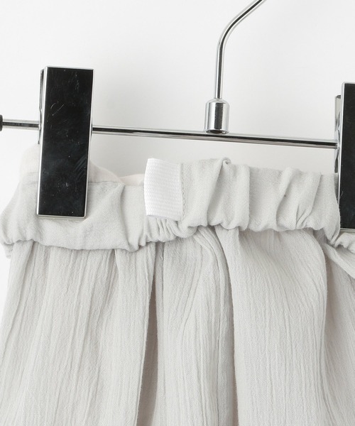 GLOBAL WORK(グローバルワーク)の「【キッズ】楊柳ボイル切替えスカート/946972(スカート・キッズ・グレー/ダークブラウン/ブラック・110cm/150cm/120cm/130cm/140cm/100cm/160cm)」の7枚目の写真