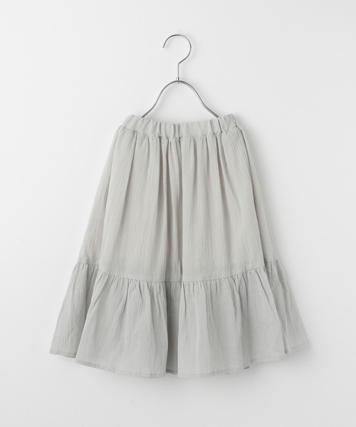 GLOBAL WORK(グローバルワーク)の「【キッズ】楊柳ボイル切替えスカート/946972(スカート・キッズ・グレー/ダークブラウン/ブラック・110cm/150cm/120cm/130cm/140cm/100cm/160cm)」の19枚目の写真