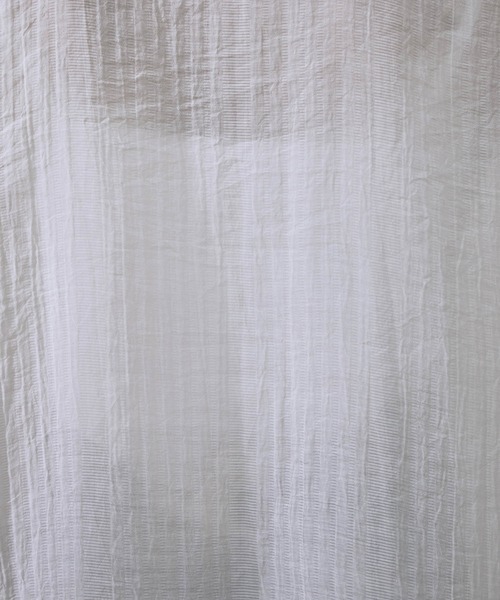 vis-`a-vis（ビサビ）の「【WEB限定】フリルピンタックフレンチスリーブブラウス（シャツ/ブラウス・レディース・ブラック/オリーブ/キナリ・FREE）」の14枚目の写真