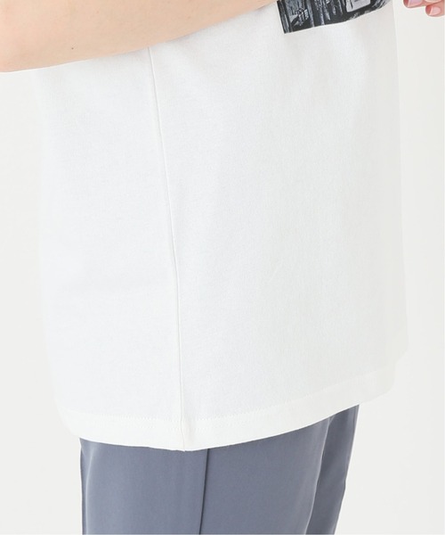 Simplicite（サンプリシテ）の「フォトハンドペイントTシャツ（Tシャツ/カットソー・レディース・ホワイト/ホワイト系その他・FREE）」の19枚目の写真