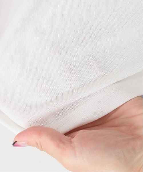 Simplicite（サンプリシテ）の「フォトハンドペイントTシャツ（Tシャツ/カットソー・レディース・ホワイト/ホワイト系その他・FREE）」の5枚目の写真