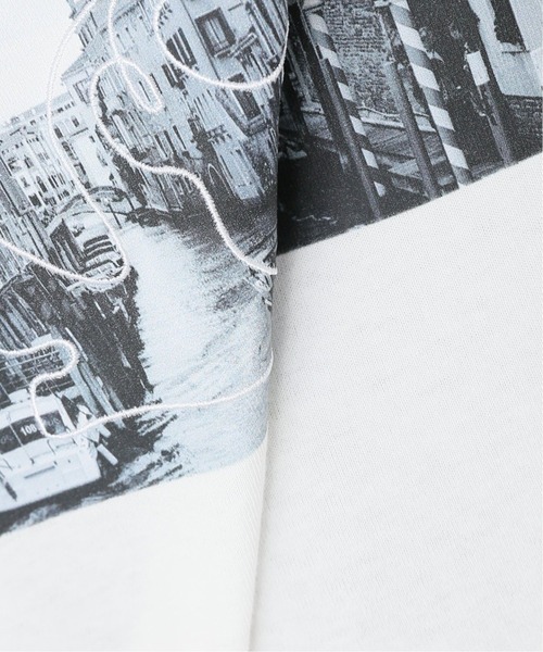 Simplicite（サンプリシテ）の「フォトハンドペイントTシャツ（Tシャツ/カットソー・レディース・ホワイト/ホワイト系その他・FREE）」の7枚目の写真