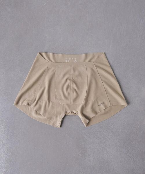 UNITED ARROWS（ユナイテッドアローズ）の「▲＜SEEK（シーク）＞ SEAM OFF AIRZ ボクサーパンツ ■■■（ボクサーパンツ・メンズ・ブラック/ネイビー/ベージュ・MEDIUM/LARGE）」の2枚目の写真