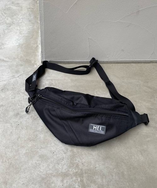 MEI（メイ）の「【MEI/メイ】ARCHIVE BOTT（ボディバッグ/ウエストポーチ・レディース・ブラック/ベージュ・FREE）」の2枚目の写真