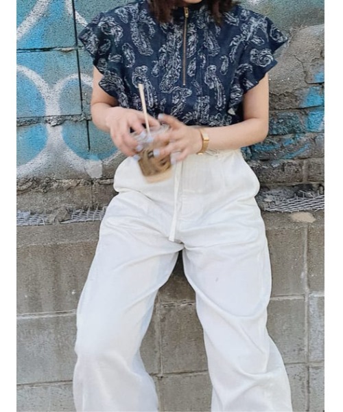 moussy - moussy マウジー　ブラウス　トップス SHOULDER FRILLS トップス（シャツ/ブラウス）｜MOUSSY