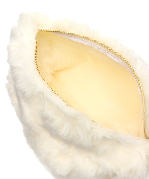 Kastane（カスタネ）の「【Kastane】ファークラッチBAG（クラッチバッグ・レディース・ホワイト/グレー・FREE）」の8枚目の写真