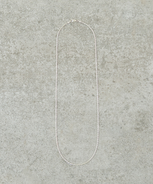 And A（アンドエー）の「And A アンドエー / Link chain necklace ロープチェーンネックレス チョーカー シルバー925（ネックレス・メンズ・シルバー・60cm/40cm/50cm）」の15枚目の写真