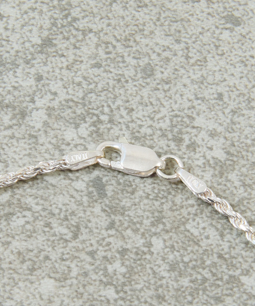 And A（アンドエー）の「And A アンドエー / Link chain necklace ロープチェーンネックレス チョーカー シルバー925（ネックレス・メンズ・シルバー・60cm/40cm/50cm）」の13枚目の写真
