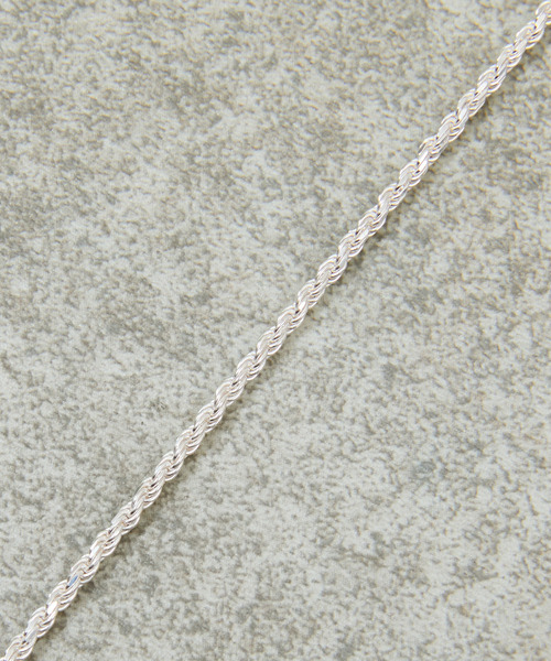 And A（アンドエー）の「And A アンドエー / Link chain necklace ロープチェーンネックレス チョーカー シルバー925（ネックレス・メンズ・シルバー・60cm/40cm/50cm）」の12枚目の写真